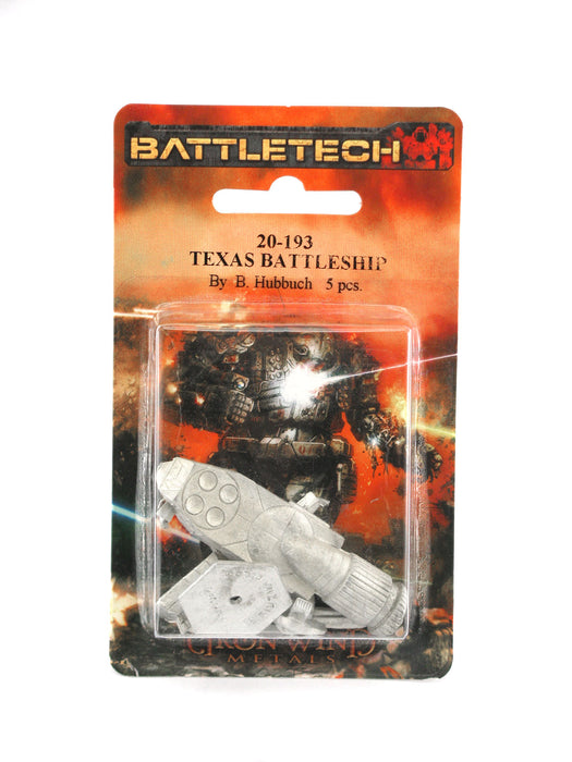 Battletech Texas Battleship (3057) #20-193 Unpainted Sci-Fi Metal Mini Figure