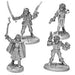 Elves (4) #20-505 Shadowrun RPG Metal Ral Partha Figure