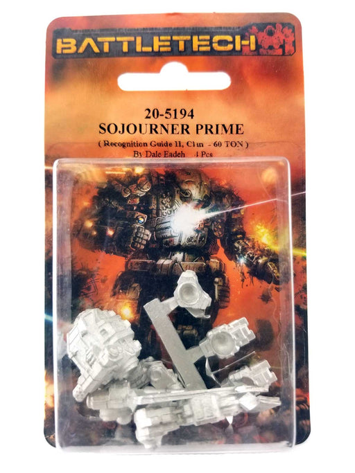 Battletech Sojourner Prime #20-5194 Unpainted Sci-Fi Metal Miniature Figure
