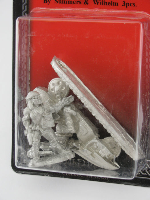 Orc Biker Standing and Mounted #20-521 Shadowrun RPG Metal Ral Partha Figure