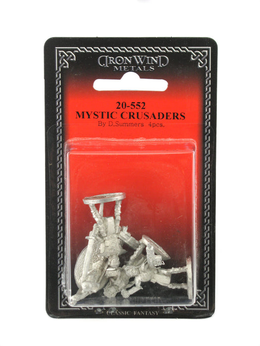 Mystic Crusaders (4) #20-552 Shadowrun RPG Metal Ral Partha Figure