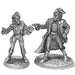 Elven Deckers Male and Female #20-572 Shadowrun RPG Metal Ral Partha Figure