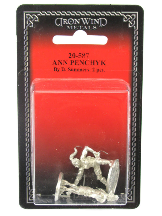 Anne Penchyk (2) #20-587 Shadowrun RPG Metal Ral Partha Figure