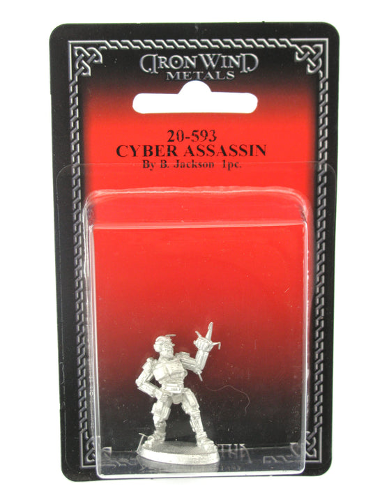 Cyber Assassin #20-593 Shadowrun RPG Metal Ral Partha Figure