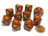 Set of 10 Chessex D10 Dice - Speckled Mercury
