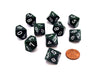 Set of 10 Chessex D10 Dice - Speckled Recon