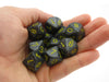 Set of 10 Chessex D10 Dice - Speckled Urban Camo