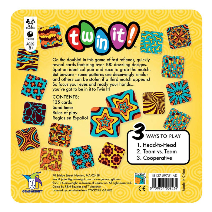 Twin It! - The Double-Dashing Card Game