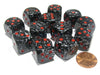 Speckled 16mm D6 Chessex Dice Block (12 Dice) - Space