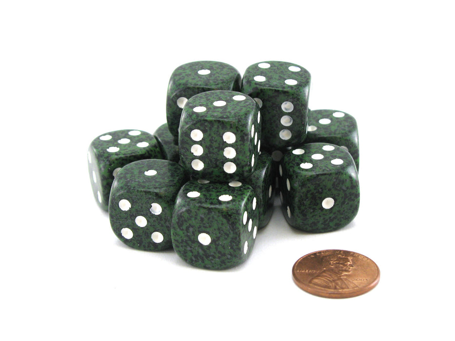 Speckled 16mm D6 Chessex Dice Block (12 Dice) - Recon