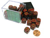 Speckled 12mm D6 Chessex Dice Block (36 Dice) - Strawberry