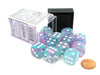 Nebula 16mm D6 Dice Block (12 Dice) - Wisteria with White Pips
