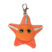 3" Staree Starfish Clip-On Keyclip Small Soft Plush Keychain