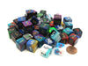 Bag of 50 Assorted Loose Gemini Polyhedral Numbered 15mm D6 Dice
