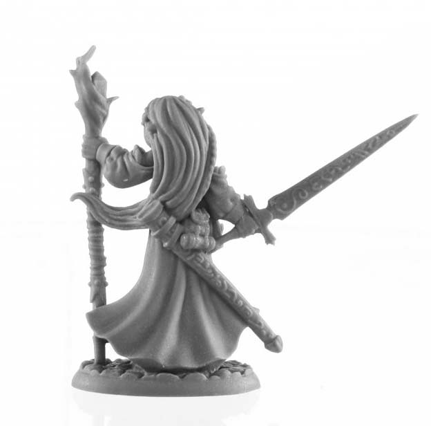 Lysette, Elven Mage #30001 Reaper Legends: Bones USA Unpainted Plastic Figure