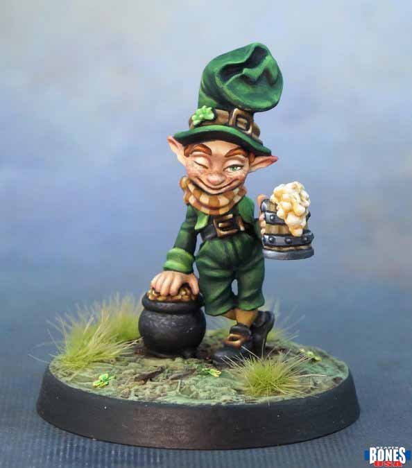 Finn Greenwell, Leprechaun #30003 Reaper Legends: Bones USA Unpainted Plastic