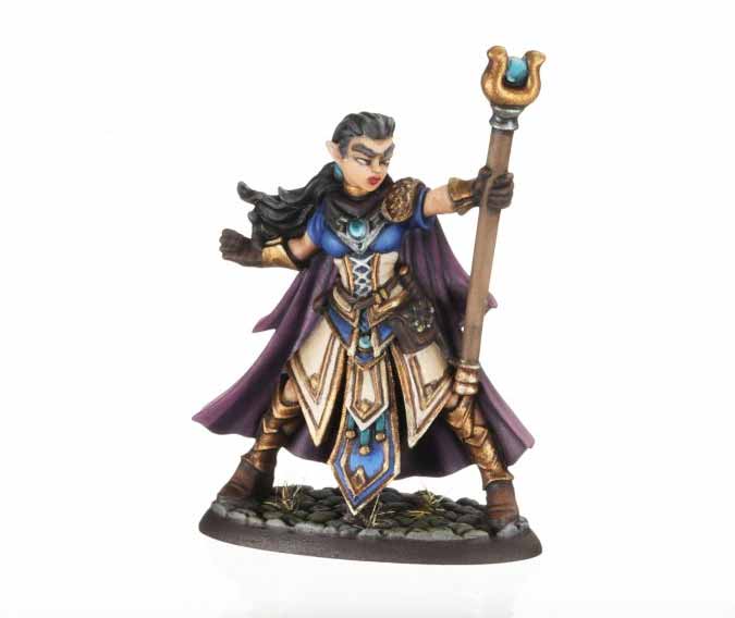 Alaedril Starbloom, Elf Wizard 30008 Reaper Legends: Bones USA Unpainted Plastic