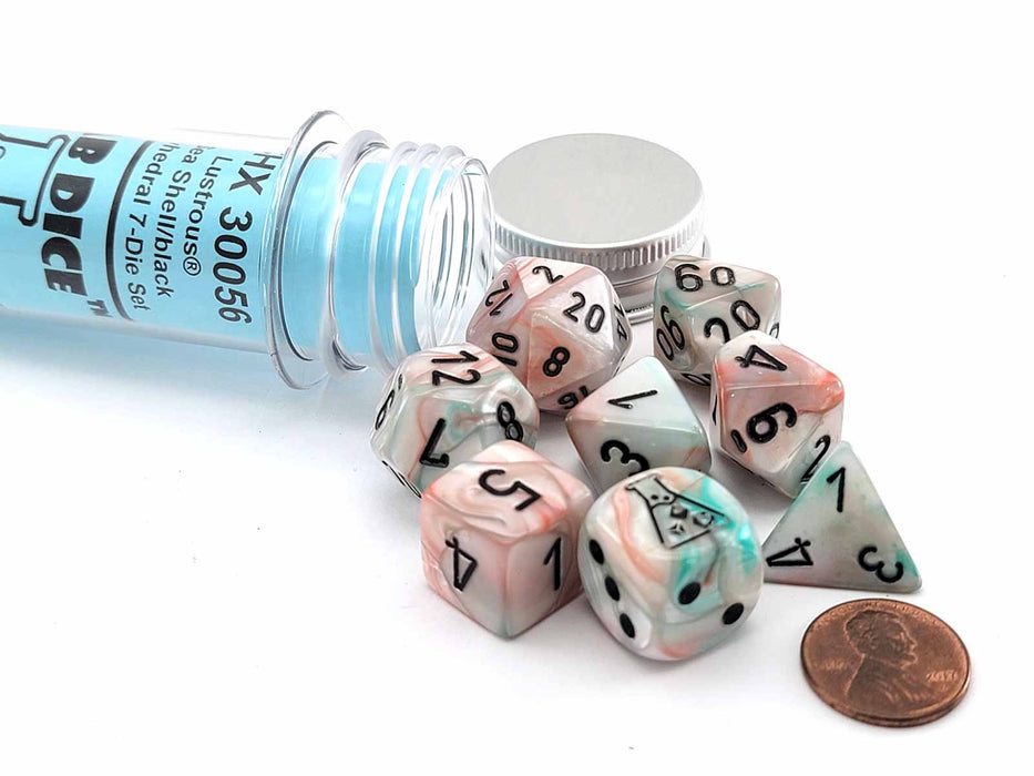 Chessex Lab Dice 6 Polyhedral 7-Die Set - Choose your color โ Pippd