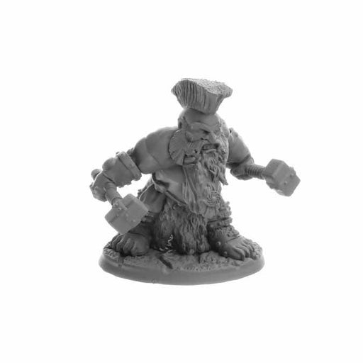 Dorn Ironspike, Dwarf Warrior #30089 Reaper Legends: Bones USA Unpainted Plastic