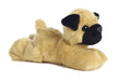8" Mini Flopsie Mr.Pugster Pug Dog Soft Stuffed Animal Plush