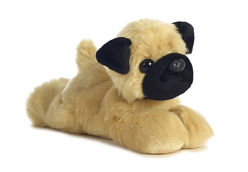 8" Mini Flopsie Mr.Pugster Pug Dog Soft Stuffed Animal Plush