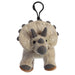 Dinosaurs 6" Aurora Plush Triceratops Clip On