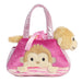 7" Peek-A-Boo - Monkey Pet Carrier Aurora Plush Stuffed Animal