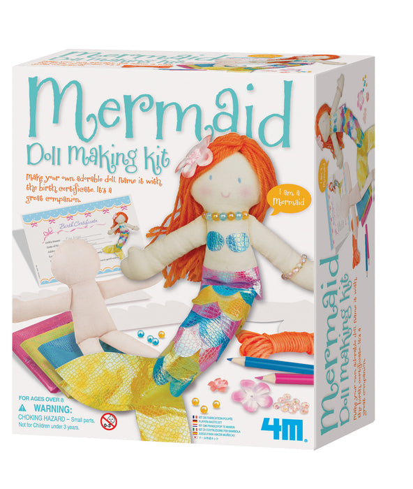 4M Mermaid Doll Making Arts and Crafts Kit