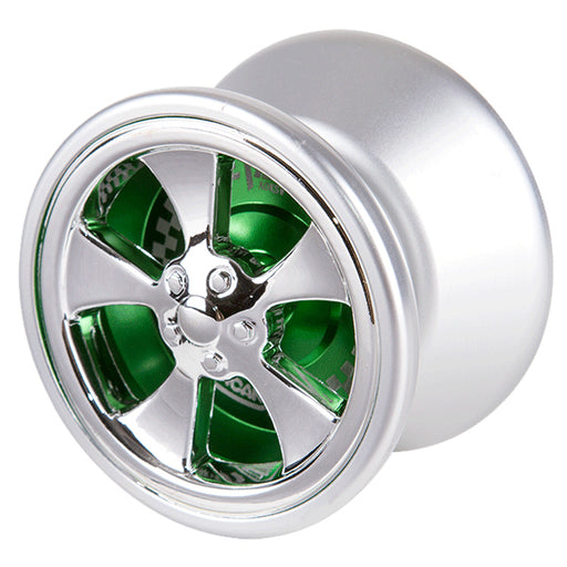 Duncan Metal Racer - Silver and Green Advanced Yo-Yo