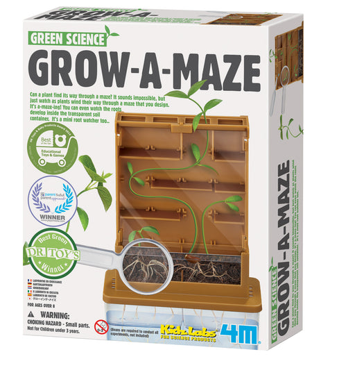 4M KidzLabs Green Science Kit - Grow A Maze