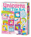 4M KidzLabs Unicorns Mini Tile Art Set