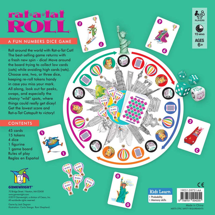 Rat-A-Tat Roll - A Fun Numbers Dice Game