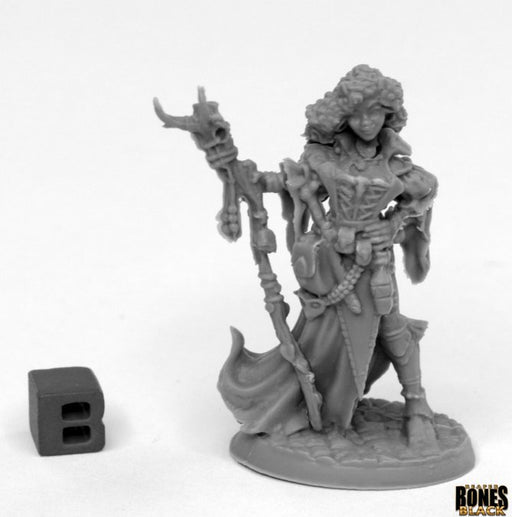Reaper Miniatures Andowyn Thrushmoor #44014 Bones Black Plastic Unpainted Mini