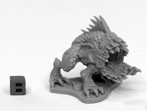 Reaper Miniatures Razormouth #44026 Bones Black Plastic Unpainted Mini Figure