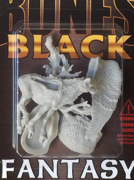 Reaper Miniatures Spirit Beast #44030 Bones Black Plastic Unpainted Mini Figure