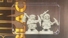 Reaper Miniatures Deep Gnome Heroes (2) #44047 Bones Black Unpainted Plastic