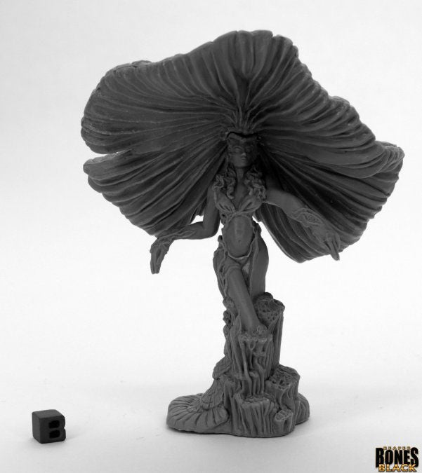 Reaper Miniatures Fungal Queen #44050 Bones Black Unpainted Plastic Mini Figure