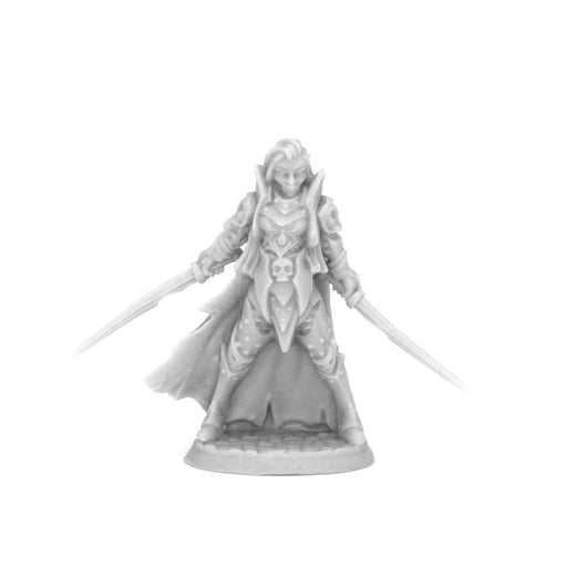 Reaper Miniatures Dark Elf Elite #44074 Bones Black Unpainted Plastic RPG Figure