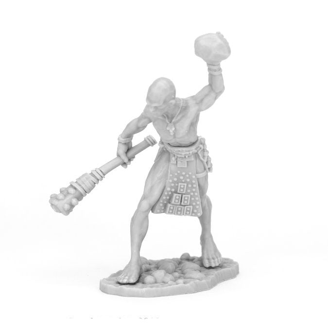 Reaper Miniatures Stone Giant Guard #44085 Bones Black Unpainted Plastic Figure