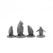 Reaper Miniatures Penguin Attack Pack (4) #44104 Bones Black Unpainted Plastic