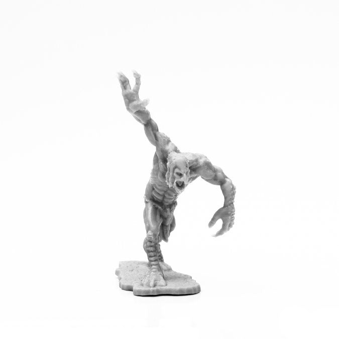 Reaper Miniatures Moor Troll #44121 Bones Black Unpainted Plastic Figure