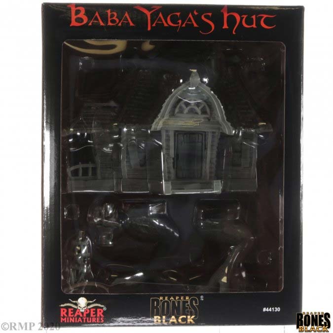 Reaper Miniatures Baba Yaga's Hut #44130 Bones Black Deluxe Boxed Set Model