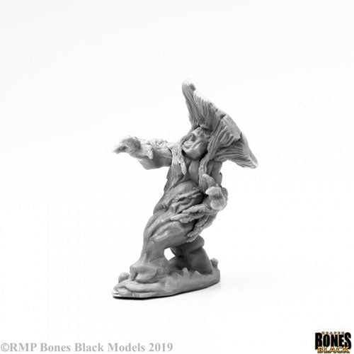 Reaper Miniatures Fungal Bruiser #44135 Bones Black Unpainted Plastic Figure