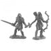 Rune Wight Hunters #44142 Bones Black Unpainted Plastic Figures