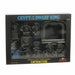Crypt of the Dwarf King #44151 Bones Black Unpainted Plastic Boxed Set