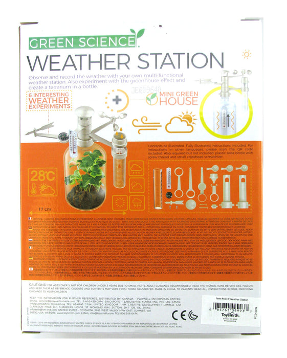 4M KidzLabs Green Science - Weather Station