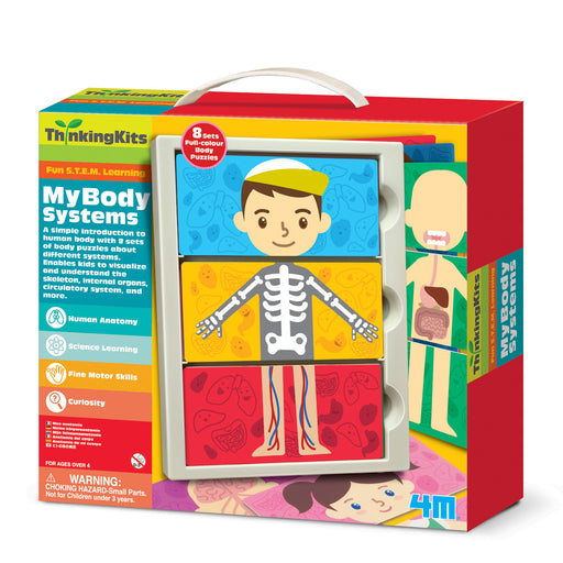 4M ThinkingKits STEM Learning Tool - My Body Anatomy Systems
