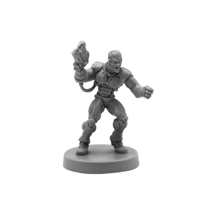 Reaper Miniatures Keryx, Cyborg Assassin #49019 Bones Black Unpainted Plastic