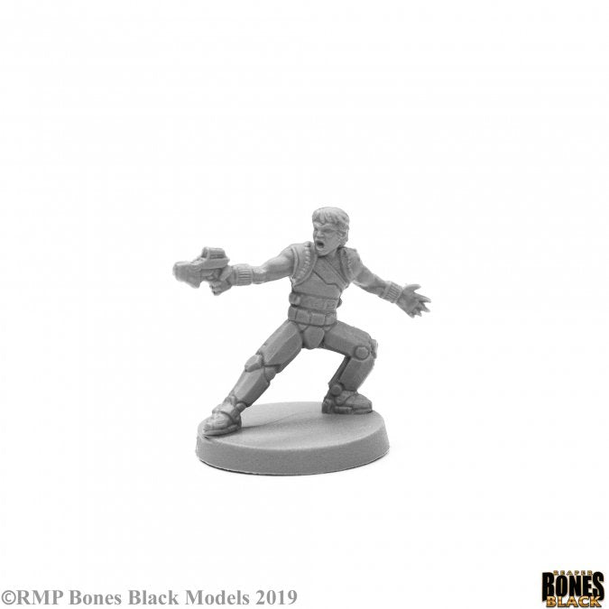 Reaper Miniatures Rand #49021 Bones Black Unpainted Plastic Figure