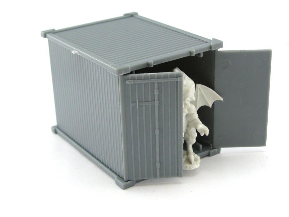 Reaper Miniatures 10' Container (to scale) #49025 Bones Black Unpainted Plastic